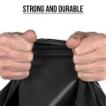 1 Roll -Extra Large Size Garbage bag- 30 x 50 Inches Garbage Bags for dustbin- Unscented, Black - 06 Bags per roll - For kitchen - for home - for office - For travel. 