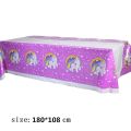 Unicorn Theme Table Cover - 108 cm by 180 cm - Table Cover - Pink Color - Girls Theme. 