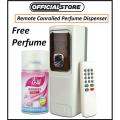 FREE PERFUME Remote Control LED Automatic Air Freshener Dispenser Wall   Device Machine   for Home Bathroom  Living Room Kitchen Office. 
