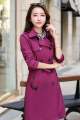 ELO - Aykki Women's Trench Long Coat. 