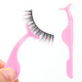 1Pcs False Eyelash Tweezers Plastic Lashes Forceps Eyelashes Fish Tail Clip Lash Applicator Removal Nipper Makeup Tool. 