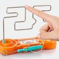Electric Touch Maze Game Toy – Educational Electric Shock Challenge for Kids – Interactive Science Experiment and Party Fun Toy. 