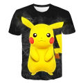 Pokemon Pikachu 3D Pokémon Charmander Eevee Mewtwo Blastoise T Shirt Boy Girl Cartoon Clothing Summer Child Baby Short Sleeve. 