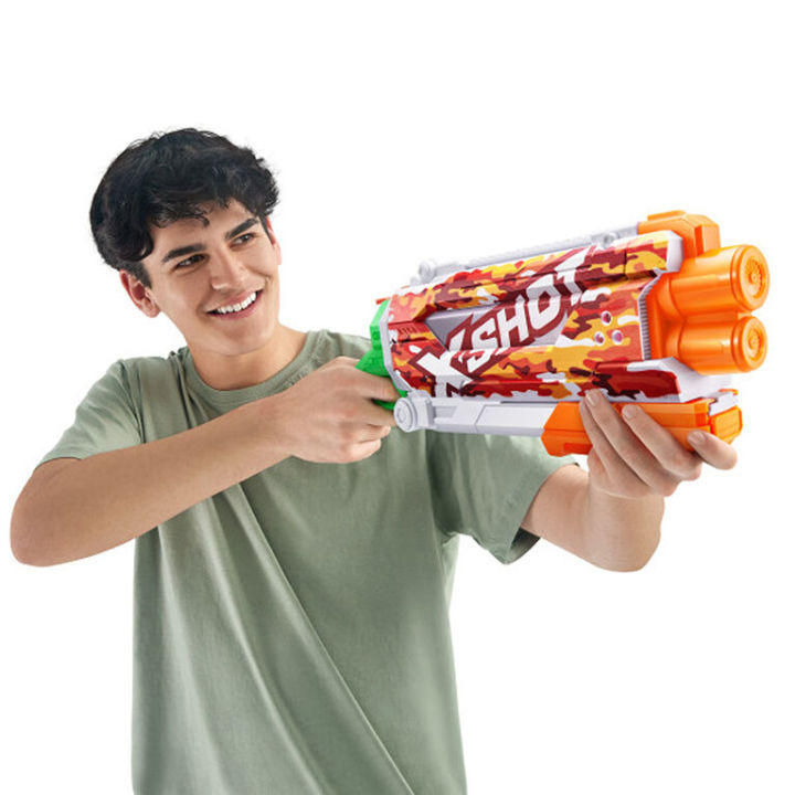 X-SHOT%20Fast%20Fill%20Skins%20Water%20Gun%20Pump%20Action%20Orange%20Green%20-%20Image%203