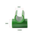 10Pcs Multifunctional Cross-Type Rotatable Plastic Fixed Clamp Connector Plant Fastener for Greenhouses. 