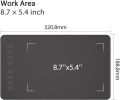 Huion Inspiroy H950P Graphics Drawing Tablet with Tilt Feature Battery-Free Pen 8192 Pressure Sensitivity and 8 User-Defined Shortcuts,Compatible with Mac, Linux(Ubuntu), Windows PC, and Android. 