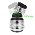 2 Mode Kitchen Faucet Water Stainless Steel Shower Saving High Pressure Nozzle Tap Adapter Bathroom Sink Spray Bathroom Shower 360 Degree. 