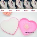 Ready Stock & COD Boxed Love 36 Pairs of Plastic Stud Earrings Set. 
