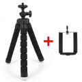 Flexible Octopus Tripod Bendy Camera Tripod with Smartphone Holder Mount / Mini Spider Tripod for Mobile Phone. 