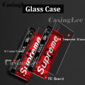 For OPPO A17K Case ?Tempered Glass Protector Back Mirror Phone Cases with SUP Design OPPO A17K Back Cover. 