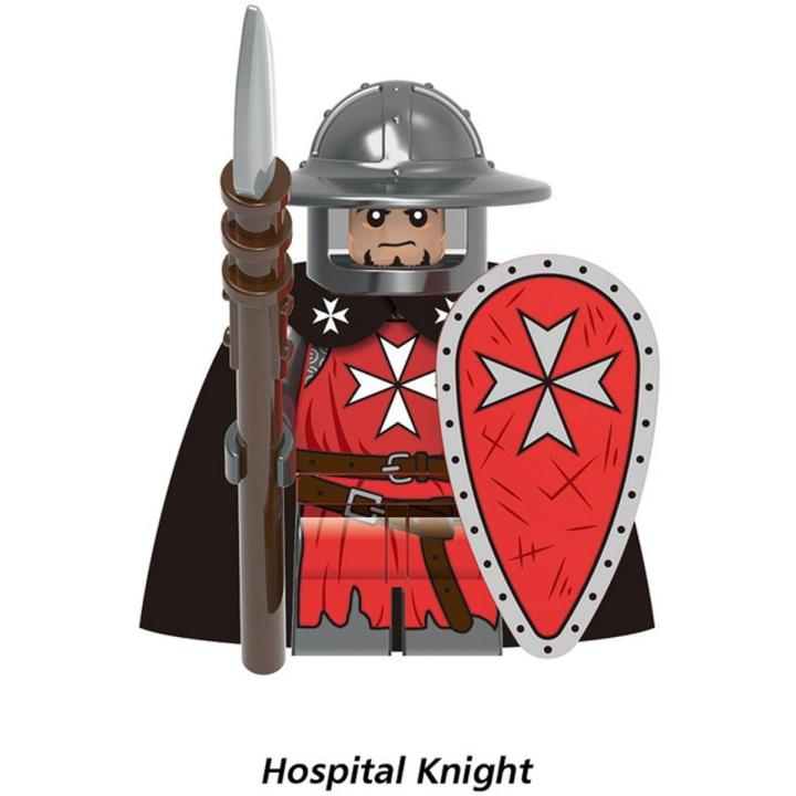 Medieval Castle Dragon Knights Kingdoms Hero Mini Action Figure Building Blocks The Guard Soldier Bricks Toys For Children Gifts