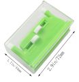 Automatic Needle Threader for Sewing – Easy Threading Tool for Hand & Machine Sewing, Embroidery & DIY Crafts | Best Needle Threader for Small and Large Eye Needles. 
