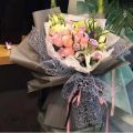 1 PCS Korean Jacquard Mesh Wrapping Paper 5070CM~Flower Paper Bouquet Jacquard Mesh Florist Home Decoration. 