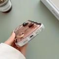 For iPhone 13 Wave 3D Chocolate Phone Case. 