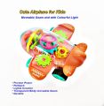 Mechanical Gears Toy car, Airplane with Lights Transparent Mechanical Gear Toys. 