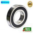 Deep groove ball bearing 6301-2RS, 12x37x12 mm, 2 pcs., 6301. 