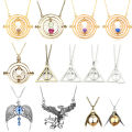 Harry Pendant Keychain Chocolate Frog Hogwarts Magic School Badge Sorting Hat Broomstick Cosplay Keyring For Fans Jewelry Gift. 