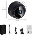 WiFi Mini Camera HD 1080p 2 Mega pixel Camera Lens  Wireless Video Recorder Voice Recorder Security Monitoring Camera. 