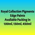 Edge Paint White - Metallic Waterproof Permanent Edge Paint - Metallic High Pigmented Edge Paints - Epoxy Resin Supplies Craft. 