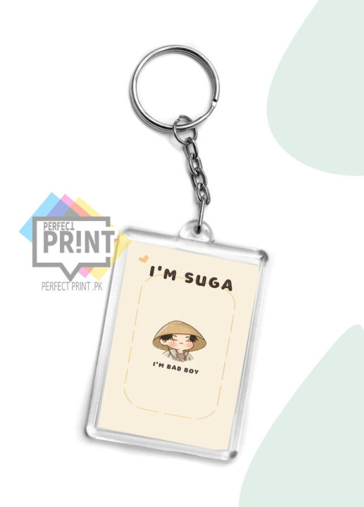 Bts%20aesthetic%20cute%20cartoon%20suga%20keychain%20-%20Image%202
