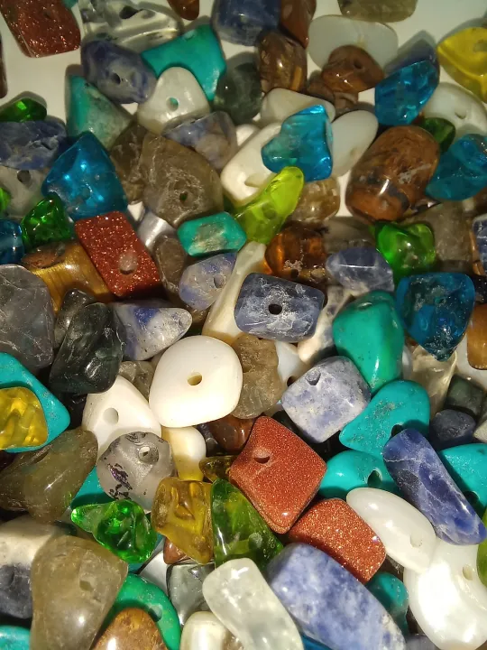 100pcs,%20random%20size%204-12mm,%20Multi%20Color%20Irregular%20Gemstone%20Beads%20DIY%20Customize%20Art%20&%20Craft.%20-%20Image%204