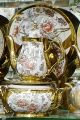 75 Pieces - Full Gold Cheeni Dinner Set For Dining. 