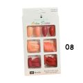 8 Multi Colors 96 pieces nails. 