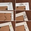140 Pcs Photo Frame Hanging Hooks Kit, 9 Models Picture Hanger Hooks with Screws for Office Family Photo Picture Painting Hanging Assorted Types. 