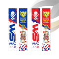 JD, Saki, German, Ws, Ga or Tm PVC Sticker tape ball Cricket Bat 1PC | Front and back | 2025 Editions. 