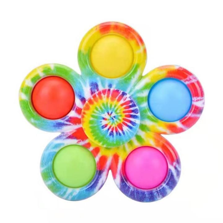 Rainbow pop Fidget Stress Relief Squeeze Its Toys for Kid Squishy ...