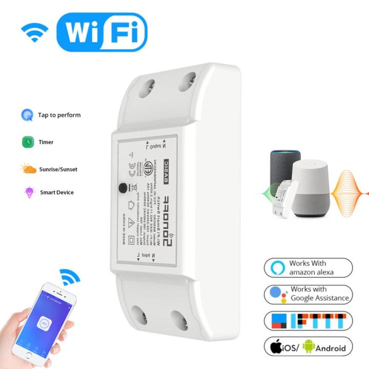 Smart Sonoff Wifi Basic R2 Switch Remote Control Module for Apple Android APP high quality