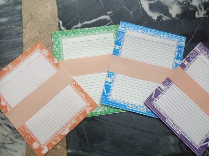 Beuatiful assignment sheets for students_ Pack of 10
