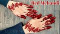Pack of 6  Red Mehndi Cones for Party and Wedding. 