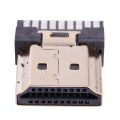 5 Pcs HDMI Male 19 Pins A Type Solder Plug Termination Repair Replace. 