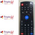 Voice Air Fly Remote Control With Mini Keyboard Gyroscope Air Mouse / Wireless Keyboard / Voice Function / IR Learning / 2.4G Receiver USE FOR Android TV Box / Mini PC / Smart TV / Projector / HTPC / All In One PC/TV | Triple H. 