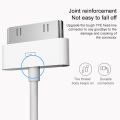 3m 30 Pin Data Sync Cable, For iPhone 4 & 4S, iPhone 3GS / 3G, iPad 3 / iPad 2 / iPad. 