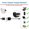 J&D Mini HDMI to VGA Adapter Cable Converter (Black, Adapter). 
