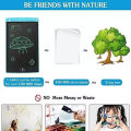LCD Writing Tablet Electronic Slate E-writer Digital Memo Pad Erasable Writing Board Learning Toys And Gadgets For Educational And Daily Life Routine Notebook Purpose - Size Available in 8.5 Inch & 10 Inch Art# OFADM -E-Tablet-T&G-DST-001. 