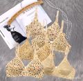 Floral design imported stuff cotton bra/blouse/ brazzers pack of two. 