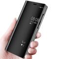 VIVO Y19 Luxury Glass Mirror Flip Case | Transform your phone into a stylish statement piece with complete 360° protection.. 