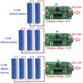 2S 3S 4S Type C to 8.4V 12.6V 16.8V Boost Polymer LiPo 7.4V 11.1V 14.8V 18650 Multi-Cell Lithium Battery Charger by Electrica. 