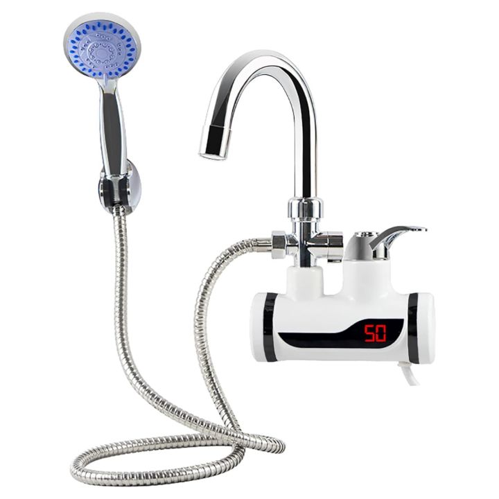 Instant Hot Water Tap Electric Geyser for Bathroom or Kitchen Basin