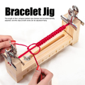 Paracord Jig Bracelet Maker Wood Bracelet Maker U Shape Scale Bracelet DIY Hand Knitting Bracelet Jig Braiding Tool. 