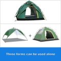 Tents 4 People 5-piece set,Water-Resistant, Ventilated And Durable Pop Up Tent,Camping Tent/Beach Tent. 