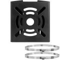 Universal Vertical Pole Mount Camera Bracket Wall Mounting Bracket for CCTV Security Camera PTZ Dome (A). 