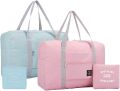 Weekender Bags for Women, Foldable Duffle Bag For Travel, Carry on Overnight Bag, Gym Bag Tote Bag. 