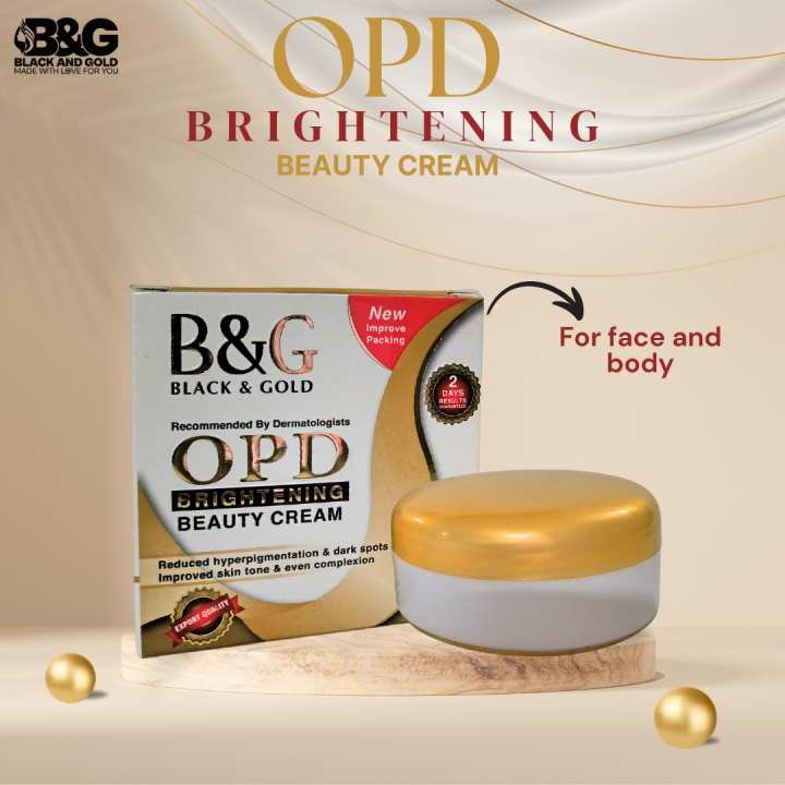 Black & Gold Opd Brightening Beauty Cream - Brightening Cream - Beauty Cream - Cream - B&G Opd Beauty Cream - Whitening Cream