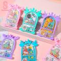 Handheld Marble Maze Toy Portable Cartoon Rolling Ball Maze Game Toy for Kids Educational Handheld Game Console Gift Mini Game Machine for Children Parent-child Play Toy. 