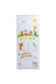 Kids storage double door Wardrobe With Hanging Rod (Key Lock). 