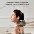 Blueidea Hand Shoulder and Neck Massager, Portable Bionic Neck Massager with Heat Kneading, Electric Shiatsu Neck and Back Massager, 3-Speed Adjustment, for Pain Relief Deep Tissue (Green) Massage with 3-Speed Adjustment for Shoulder, 2025 New Electric. 
